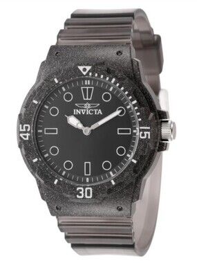 Invicta Women's Celestial Transparent Black Sports Watch - 35mm